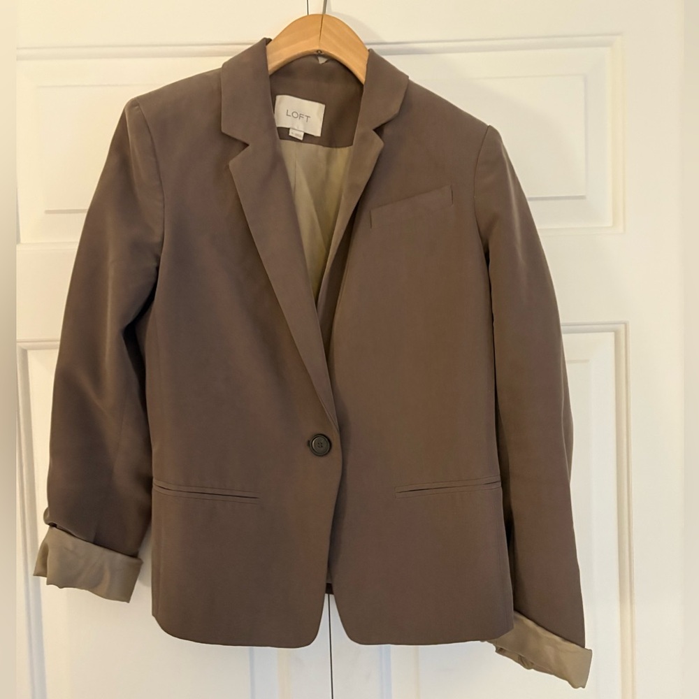 LOFT Brown Jacket